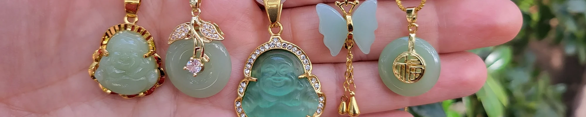Jade pendant necklace and gold jade jewelry - Premium jade necklace pendant collection